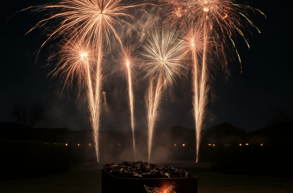 Ullustration af batteri nytår