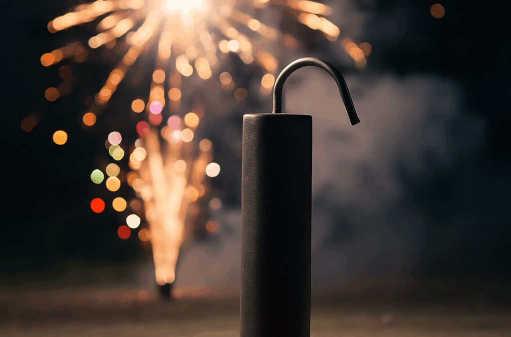 Ullustration af bombe rør