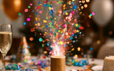 Bordbomber: Skab festens højdepunkt med sjov og konfetti